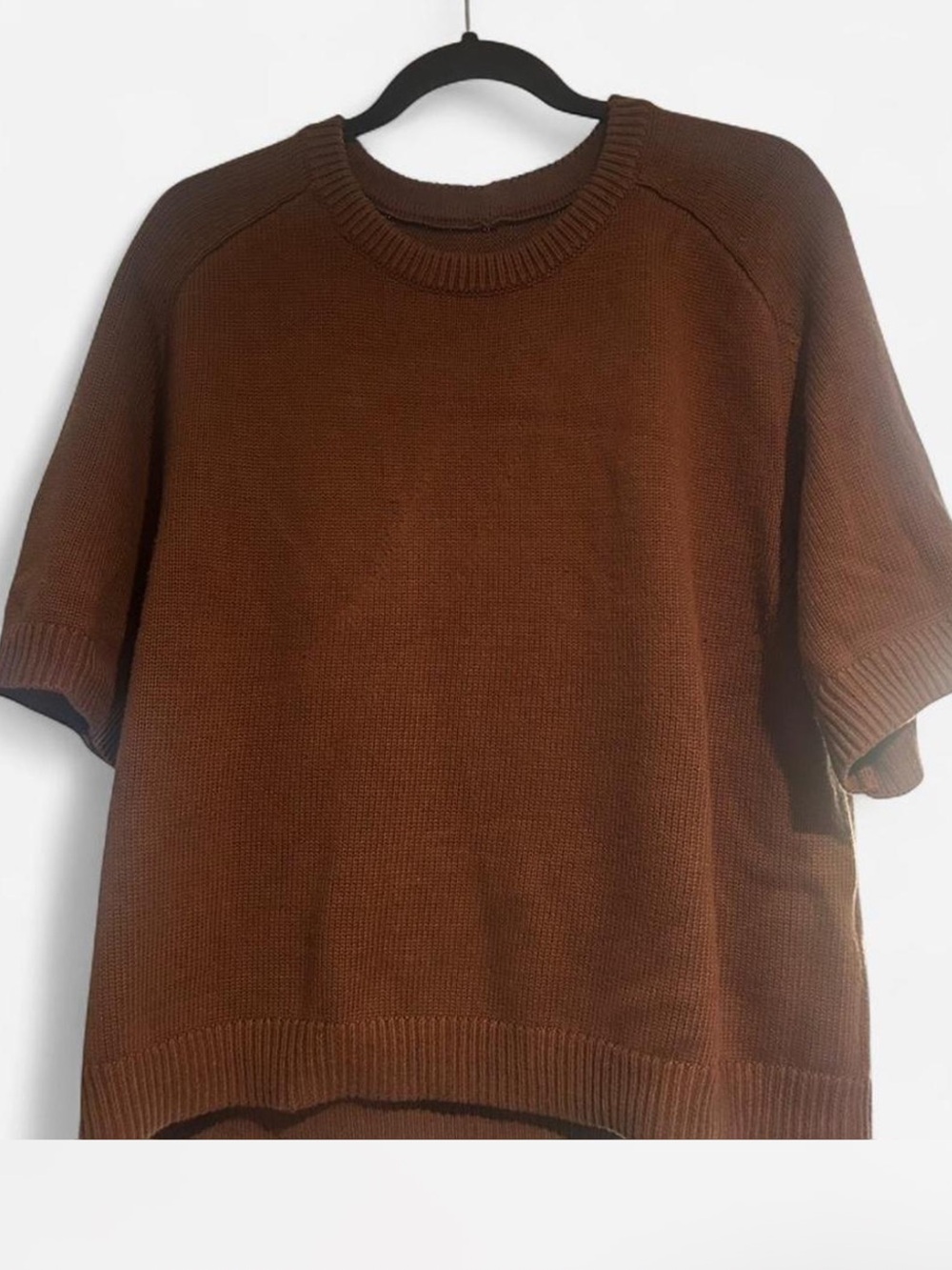 Abercrombie Short-Sleeve Knit Sweater